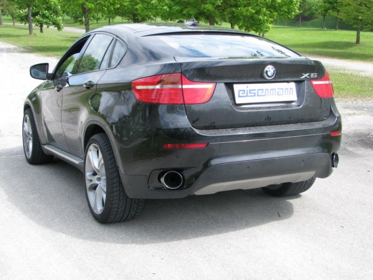 Eisenmann Uitlaatsysteem BMW X6 (E71) 35i (04.2010-) 2x Ø120mm